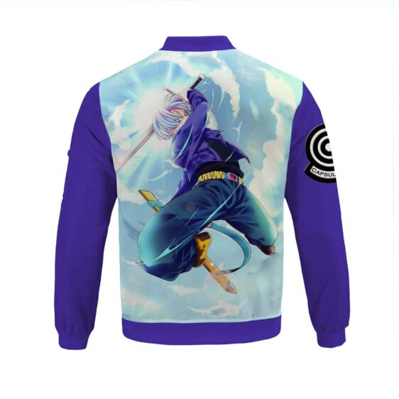 The Legendary Future Trunks Capsule Corp DBZ Bomber Jacket