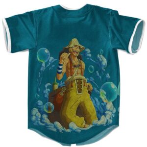 One Piece Usopp Art and Logo Design Stylish Baseball Jersey