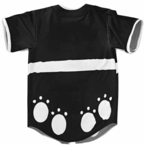 One Piece Pacifista Costume Design Black Baseball Shirt