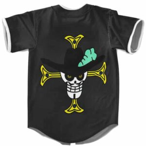 One Piece Dracule Mihawk Black Stylish Baseball Uniform