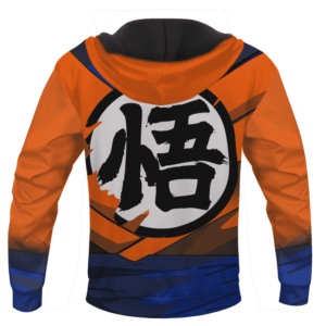 DBZ Super Saiyan 1 Goku Inspired Cosplay 3D Pullover Hoodie