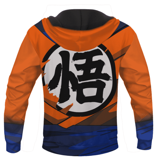 DBZ Super Saiyan 1 Goku Inspired Cosplay 3D Pullover Hoodie