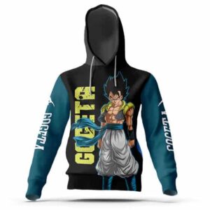 Cool Gogeta Goku & Vegeta Fusion Hooded Jacket