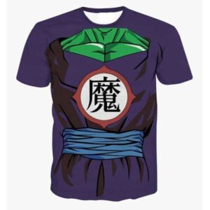 Cool Namekian Piccolo Costume 3D Printed T-Shirt - Saiyan Stuff