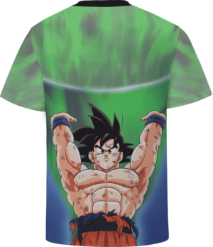 Dragon Ball Goku Spirit Bomb Destruction Skill Streetwear Design T-Shirt