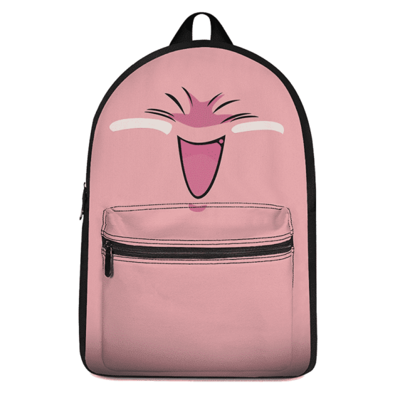 DBZ Fat Buu Cute Pink Blue Cool Canvas Backpack