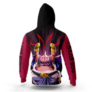 DBZ Majin Buu Devil Mark Logo Hooded Jacket