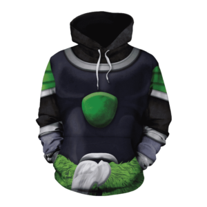 Dragon Ball Z Unbreakable Broly Armor Suit Pullover Hoodie