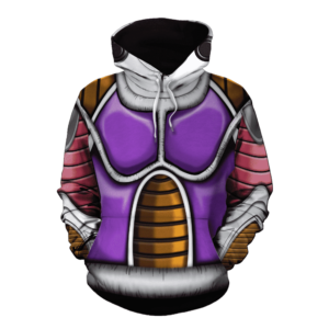 Dragon Ball Z Frieza Classical Body Armor Pullover Hoodie