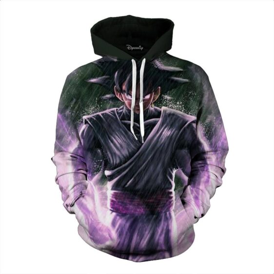 DBZ Goku Black Zamasu Evil Super Saiyan Street Style Pocket Hoodie