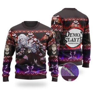 Demon Lord Kibutsuji Muzan Ugly Xmas Sweatshirt