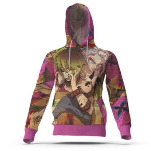 Demon Siblings Daki And Gyutaro Hooded Sweatshirt