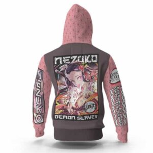 Demon Slayer Nezuko Japanese Street Art Hoodie