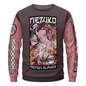 Demon Slayer Nezuko Poster Cover Art Sweatshirt