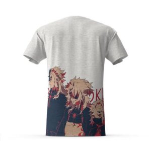 Demon Slayer Streetwear Rengokus Graphic Tees