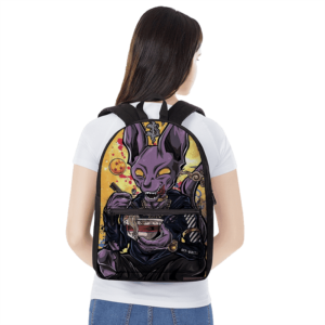 Dragon Ball Beerus Pop Culture Vector Art Dope Canvas Backpack