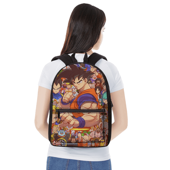 Dragon Ball Z All Characters Goku Family Art Cool Backpack