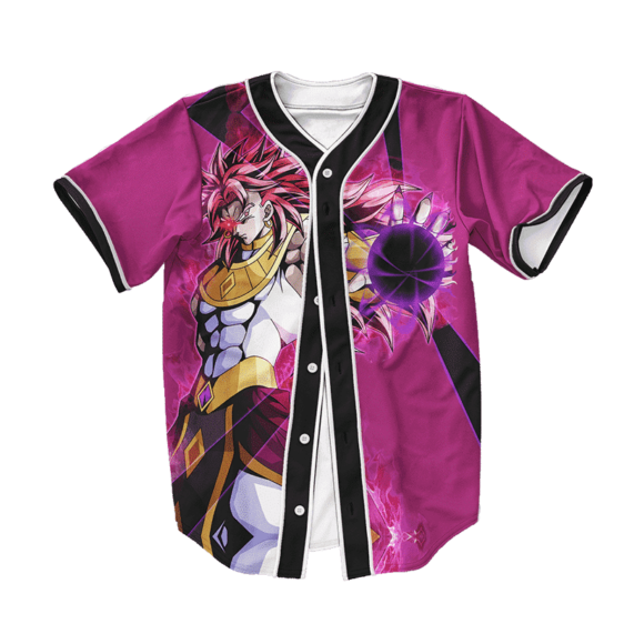 Dragon Ball Z Awesome Byo Power Up Art Baseball Jersey