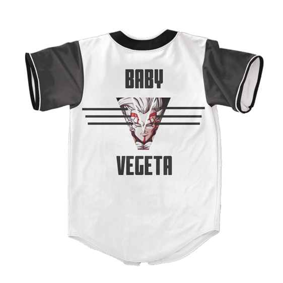 Dragon Ball Z Baby Vegeta Dope Art Baseball Jersey