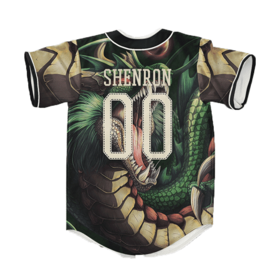 Dragon Ball Z Badass Shenron Cool Art Baseball Jersey