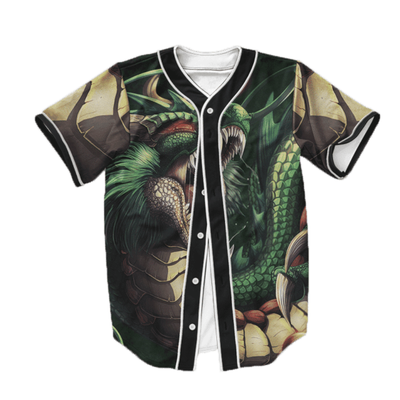 Dragon Ball Z Badass Shenron Cool Art Baseball Jersey