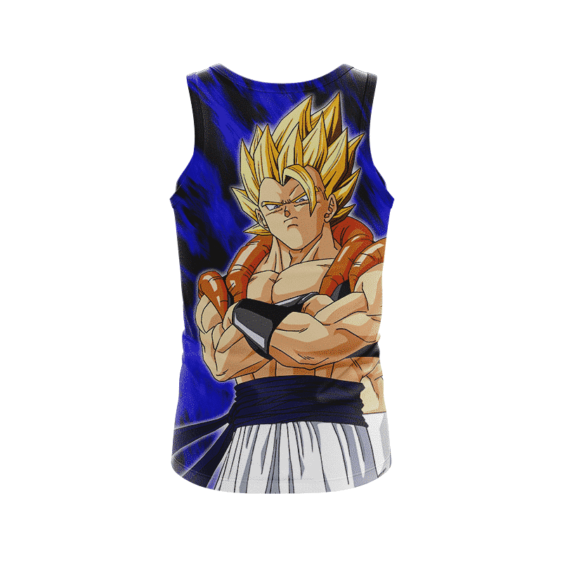 Dragon Ball Z Gogeta Super Saiyan Dope Beach Summer Tank Top Front