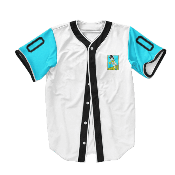 Dragon Ball Z Goku Playing Ball Art Baseball Jersey