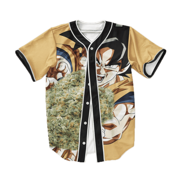 Dragon Ball Z Kamehame Kush Goku Cool Baseball Jersey