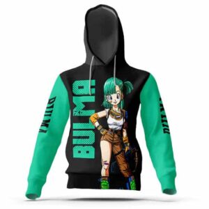 Dragon Ball Z Lovely Bulma Design Pullover Hoodie