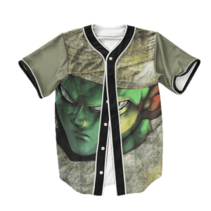 Dragon Ball Z Piccolo Wearing Weed Baseball Jersey