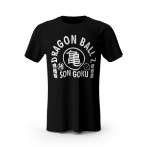 Dragon Ball Z Son Goku Minimalist Kanji Logo Tees