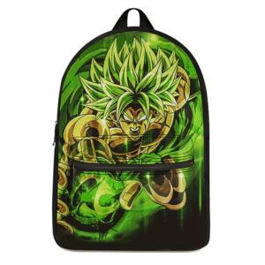 Dragon Ball Z Super Saiyan Broly Green Aura Dope Backpack