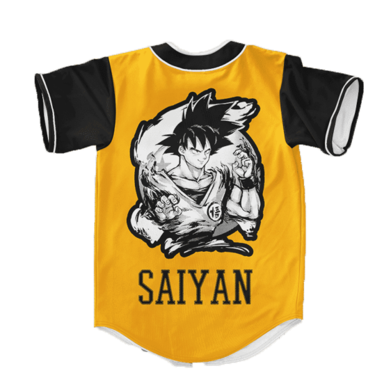 Dragon Ball Z Super Saiyan Goku Cool Baseball Jersey
