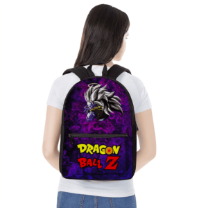 Dragon Ball Z Trippy Universe Goku SSJ3 Awesome Purple Backpack