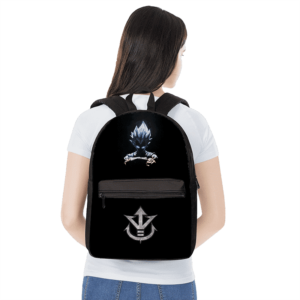 Dragon Ball Z Vegeta SSGSS Saiyan Family Crest Awesome Backpack