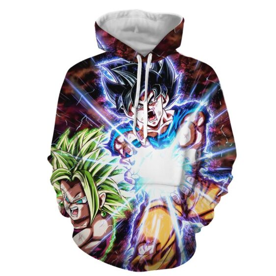 Dragon B Z Son Goku Powerful Kamehameha Released Hoodie