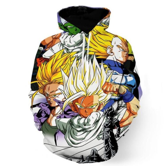 Dragon Ball Trunks Gohan Young Generation Super Saiyan Color Style Hoodie