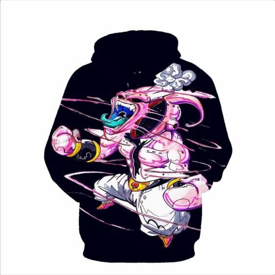 Dragon Ball Z DBZ Super Mad Kid Buu Graffiti Style Pullover Hoodie - Saiyan Stuff - 3