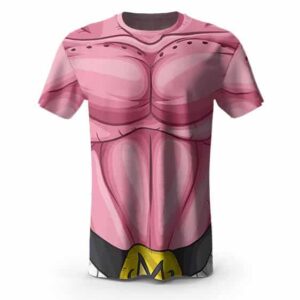 Evil Kid Buu Muscular Body Costume DBZ Tee