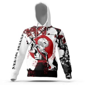 Future Trunks Cherry Blossom Sketch Art Hoodie