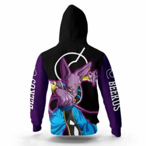 God Of Destruction Beerus Art DBS Hooded Jacket