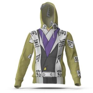 Gyomei Demon Slayer Costume Hooded Sweatshirt