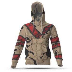 Gyutaro Body Cosplay Design Hooded Sweatshirt