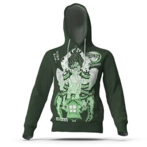 Gyutaro Upper-Rank Six Demon Art Pullover Hoodie