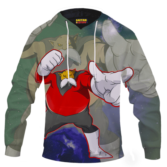 Dragon Ball Super The Fearless Toppo In Bloodlust Hoodie