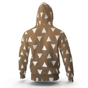 Jigoro Kimono Triangle Pattern Pullover Hoodie