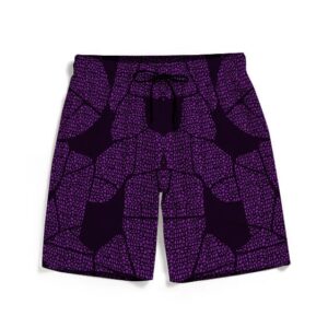 Kokushibo Haori Pattern Men's Beach Shorts