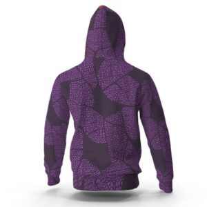 Kokushibo Purple & Black Kimono Cosplay Hoodie