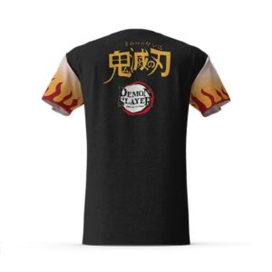 Kyojuro Rengoku Retro Manga Cover Artwork T-Shirt