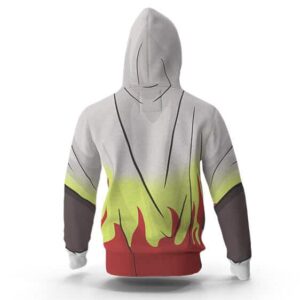 Kyojuro Rengoku The Flame Hashira Cosplay Hooded Sweatshirt